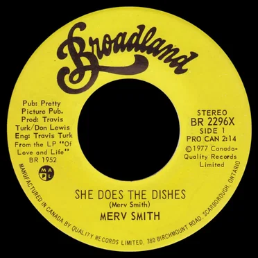 She Does the Dishes by Merv Smith - album cover