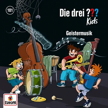 Die drei ??? Kids, Folge 101: Geistermusik by Die drei ??? Kids - album cover