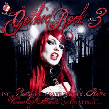 The World of Gothic Rock, Volume 3 by Various Artists - album cover