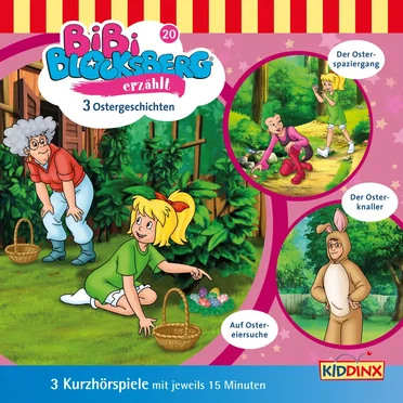 Bibi Blocksberg erzählt, Folge 20: 3 Ostergeschichten by Bibi Blocksberg - album cover