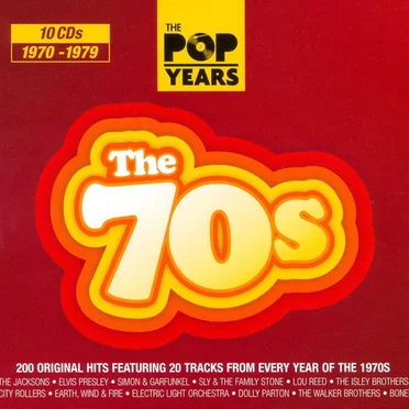 The Pop Years: The 70s by Various Artists - album cover