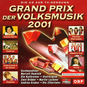 Grand Prix der Volksmusik 2001 by Various Artists - album cover