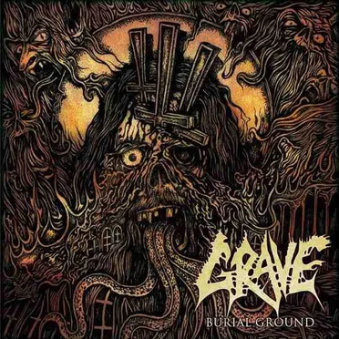Burial Ground by Grave - album cover