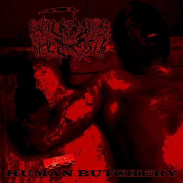 Human Butchery by Exhilarating Nekrosis - album cover