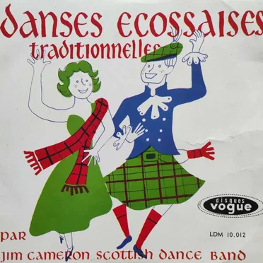 Danses écossaises traditionnelles by Jim Cameron Scottish Dance Band - album cover