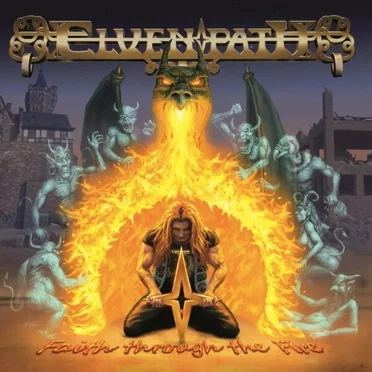 Faith Through the Fire by Elvenpath - album cover