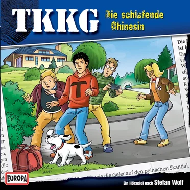 TKKG 186: Die schlafende Chinesin by Stefan Wolf - album cover