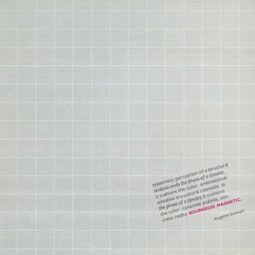 Bourgeois Magnetic by Eugene Bowen - album cover