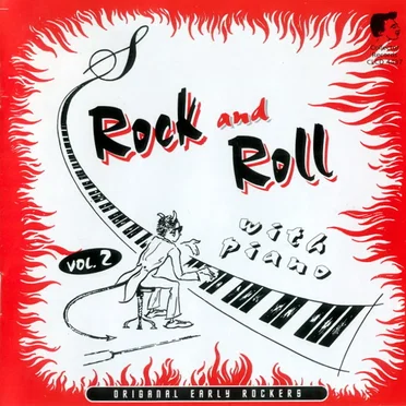 Rock & Roll With Piano, Vol. 2 by Various Artists - album cover