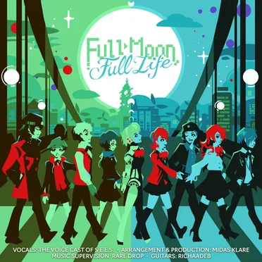 Full Moon Full Life by The Voice Cast of S.E.E.S. - album cover