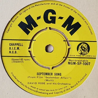 September Song / Portrait of a Flirt