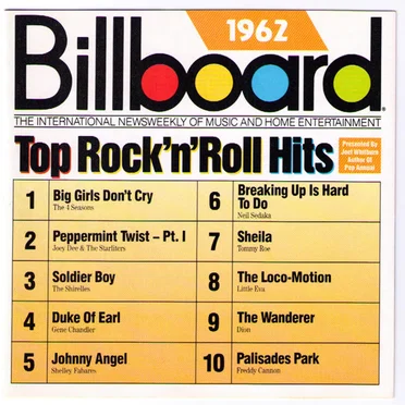 Billboard Top Rock’n’Roll Hits: 1962 by Various Artists - album cover