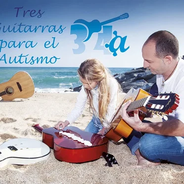 Tres Guitarras para el Autismo by Various Artists - album cover
