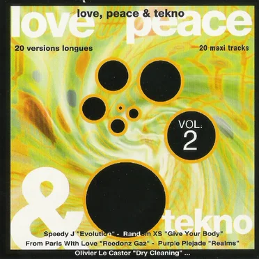 Love, Peace & Tekno Vol. 2 by Various Artists - album cover