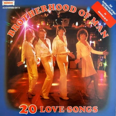 20 Love Songs by Brotherhood of Man - album cover