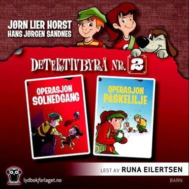 Operasjon Solnedgang; Operasjon Påskelilje by Jørn Lier Horst - album cover