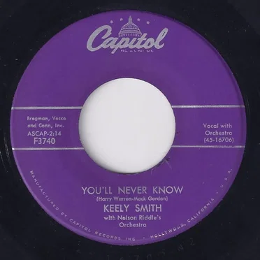 You’ll Never Know / You’ll Never Know