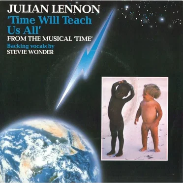 Time Will Teach Us All by Julian Lennon - album cover