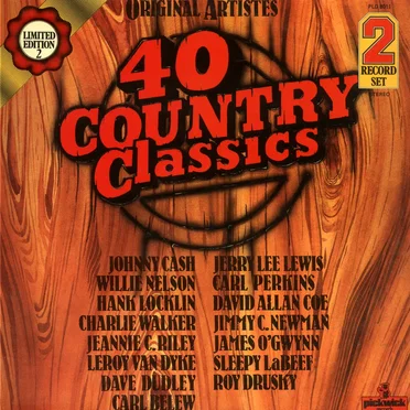 40 Country Classics: Original Artistes (Limited Edition 2) by Various Artists - album cover
