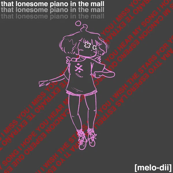 that lonesome piano in the mall