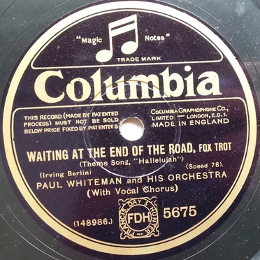 Waiting at the End of the Road / When You're Counting the Stars Alone