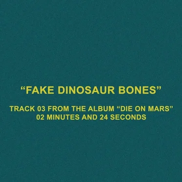 Fake Dinosaur Bones