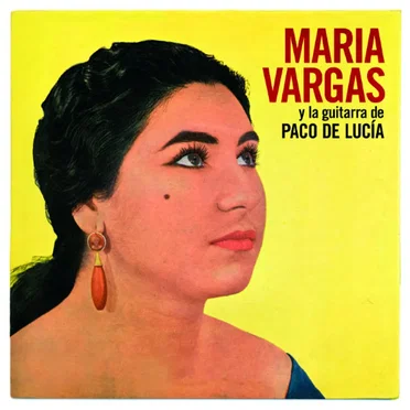 Maria Vargas y la guitarra de Paco de Lucia