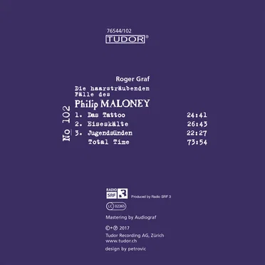 Die haarsträubenden Fälle des Philip Maloney, N° 102 by Roger Graf - album cover