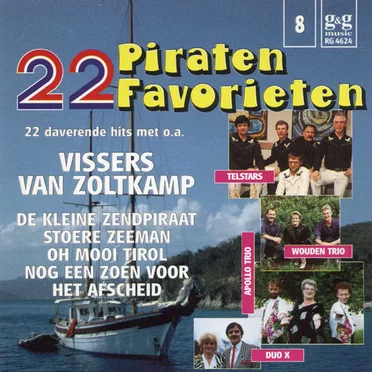 22 piraten favorieten, 8 by Various Artists - album cover