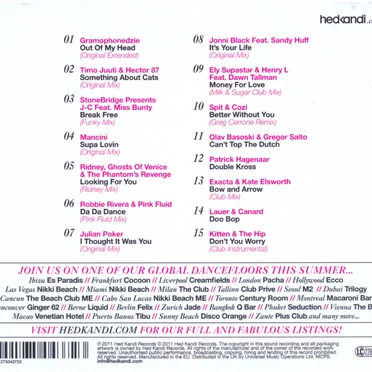 Hed Kandi: A Taste of Kandi: Summer 2011 by Various Artists - album cover