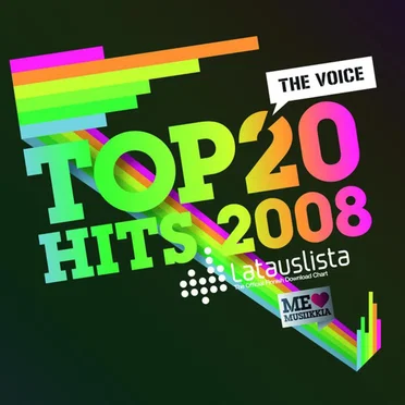 Latauslista: The Voice Top 20 Hits 2008 by Various Artists - album cover