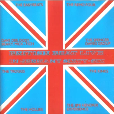 British Beat Live in Germany Sixty‐Six by Various Artists - album cover