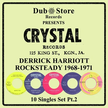 Derrick Harriott Rocksteady 1968 to 1971 - 10 Singles Set Pt. 2 by Various Artists - album cover