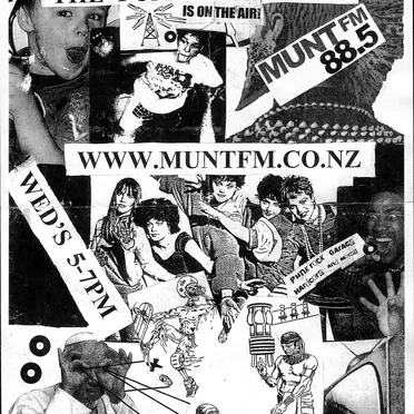 Munt FM: NZ Punk Compilation by Various Artists - album cover
