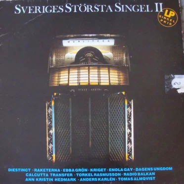 Sveriges största singel II by Various Artists - album cover