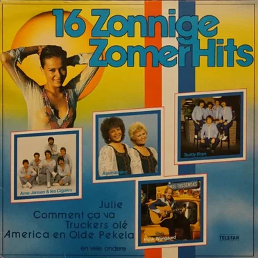 16 zonnige zomerhits by Various Artists - album cover