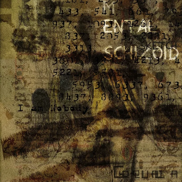 Mental Sketch Schizoid-I