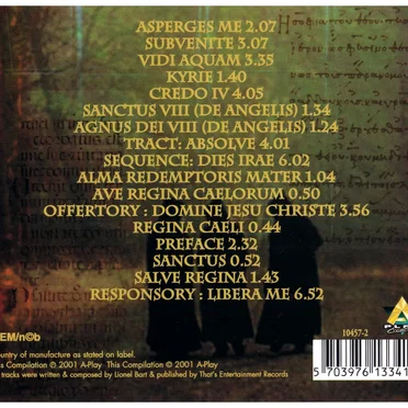 Gregorian Chants by Cantores' Regina Caeli - album cover