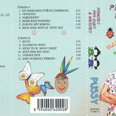 Písničky pro kluky a holčičky by Pussy - album cover