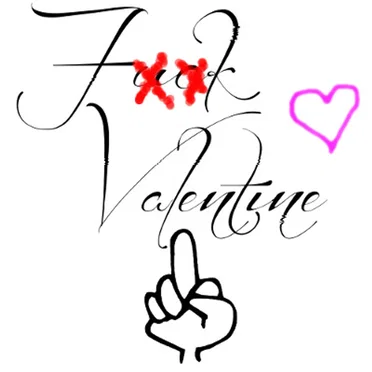 Fxxk Valentine by Various Artists - album cover
