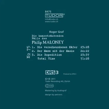 Die haarsträubenden Fälle des Philip Maloney, N° 75 by Roger Graf - album cover
