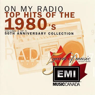 On My Radio Top Hits of the 1980's by Various Artists - album cover
