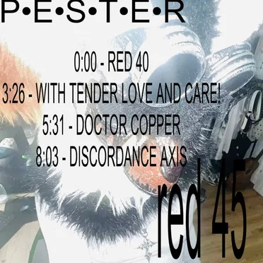 RED 45 by PESTER - album cover