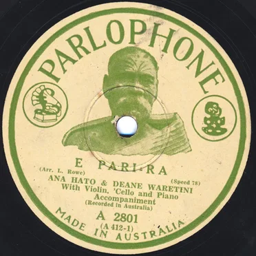 E Pari-Ra / Pokarekare by Ana Hato - album cover