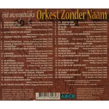 Het onvergetelijke Orkest Zonder Naam