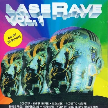 LaseRave Vol.1 by Various Artists - album cover