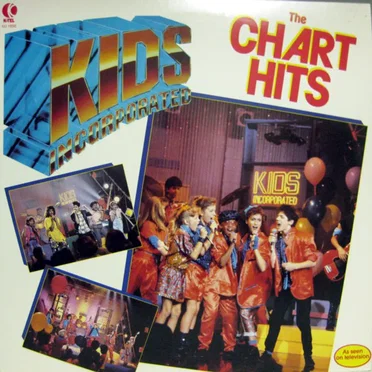 The Chart Hits by Kids Incorporated - album cover