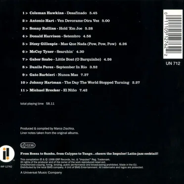 Latin on Impulse! by Various Artists - album cover