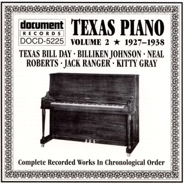 Texas Piano, Vol. 2 (1927-1938) by Various Artists - album cover