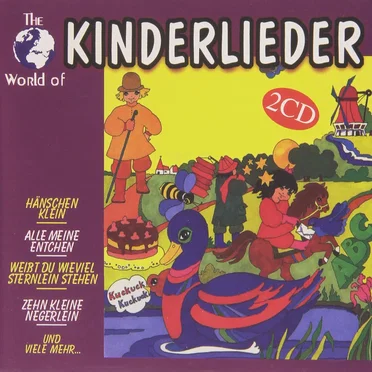 The World of Kinderlieder by Various Artists - album cover